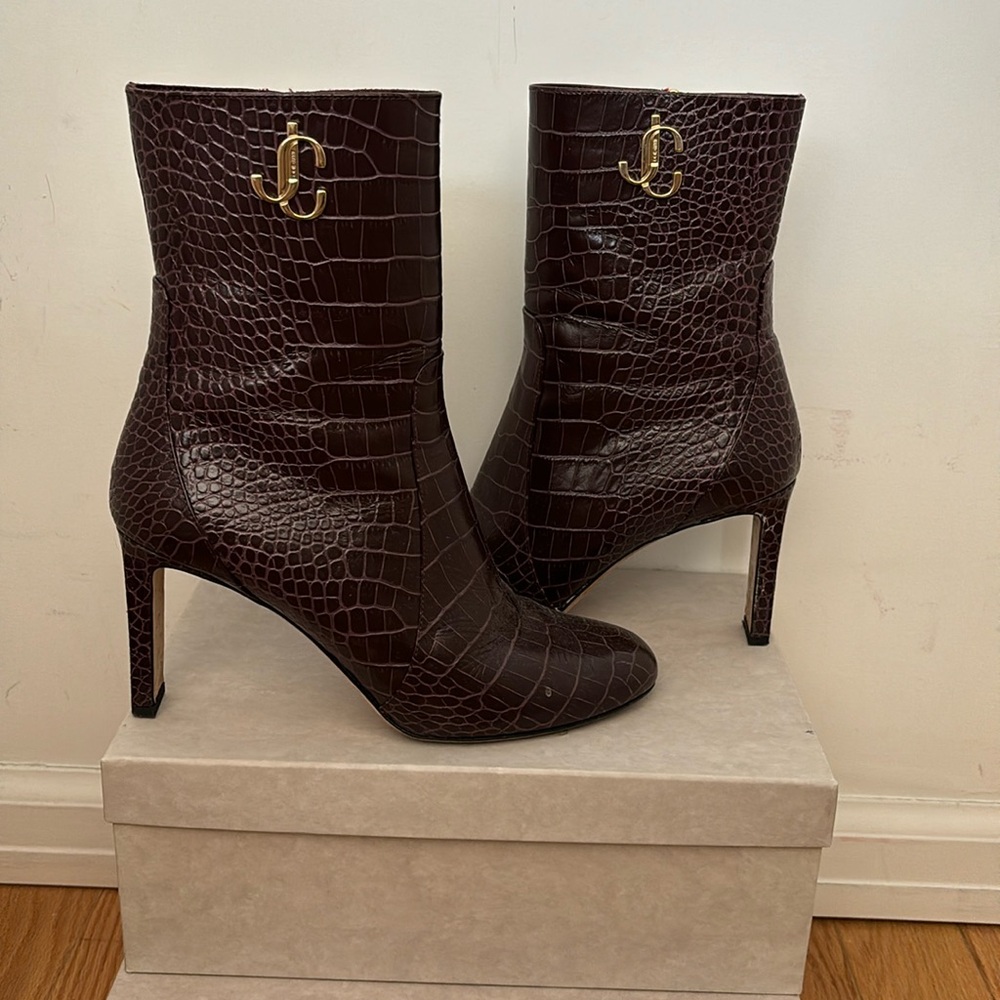 Jimmy Choo booties.